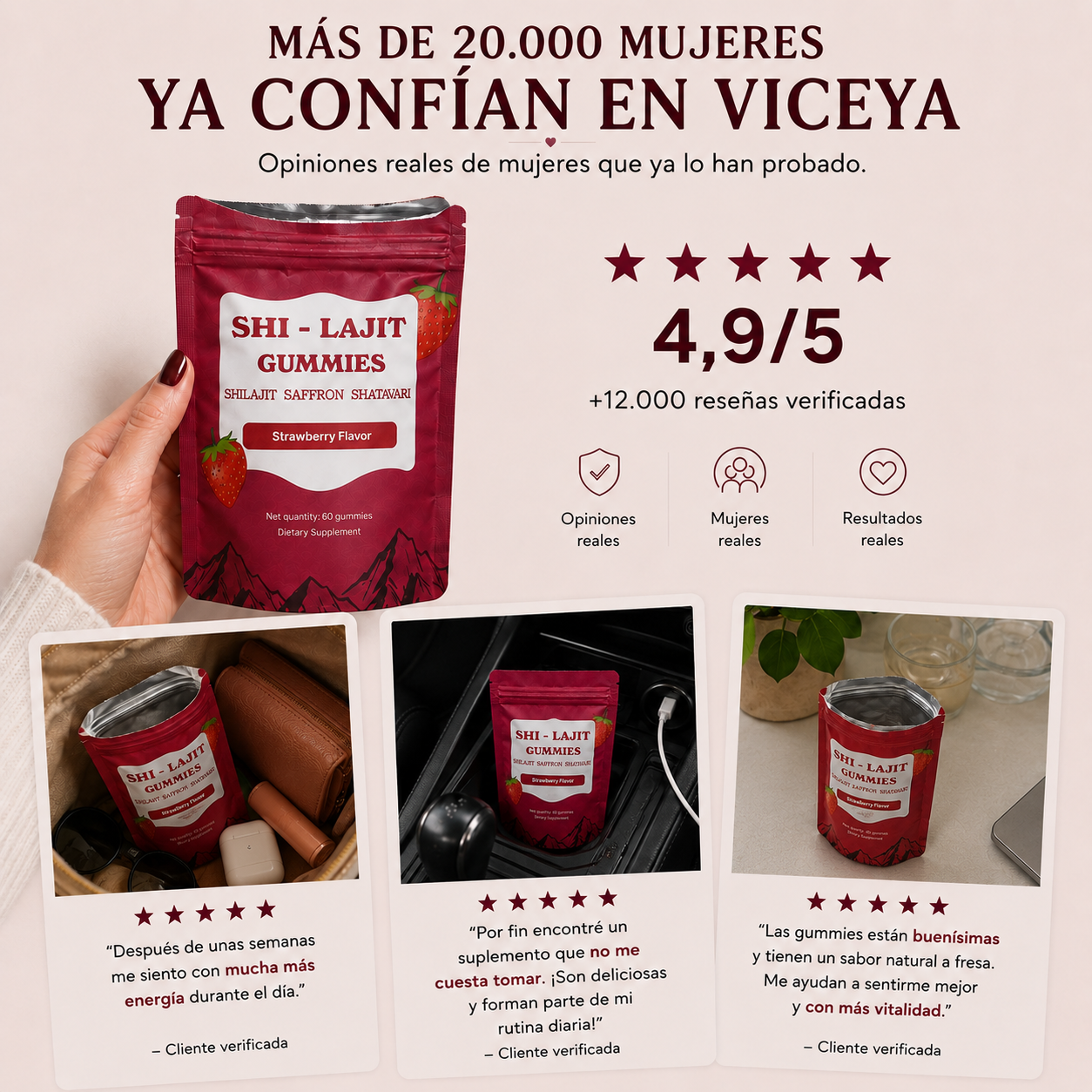Recupera tu energía sin depender del café. Vuelve a sentirte más tú con VICEYA.